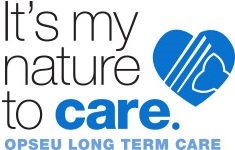 It's my nature to care, OPSEU long term care logo