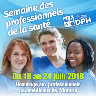 Semaine des professionnels de la sante SEFPO DPH - Du 18 au 24 juin 2018
