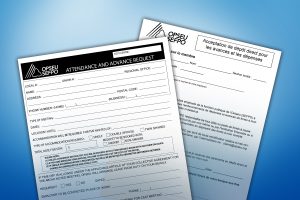 OPSEU Attendance and Advance Request forms