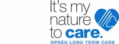 It's my nature to care. OPSEU long term care logo