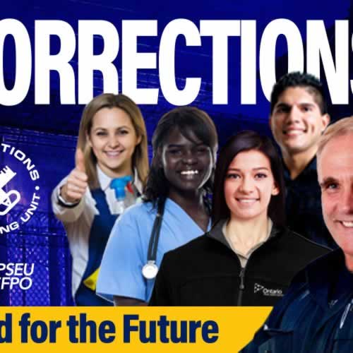 Corrections Bargaining unit: Solid for the future