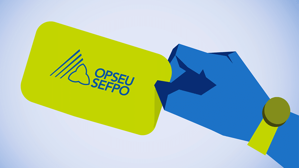 OPSEU/SEFPO card illustration