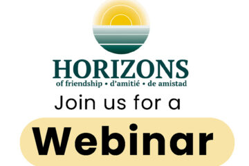 Horizons for Friendship - Join us for a webinar